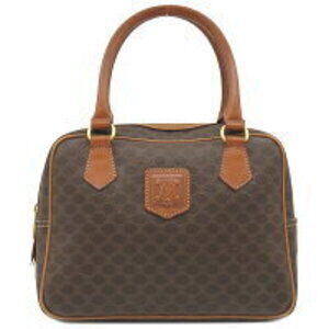 Celine Macadam Boston Bag Brown